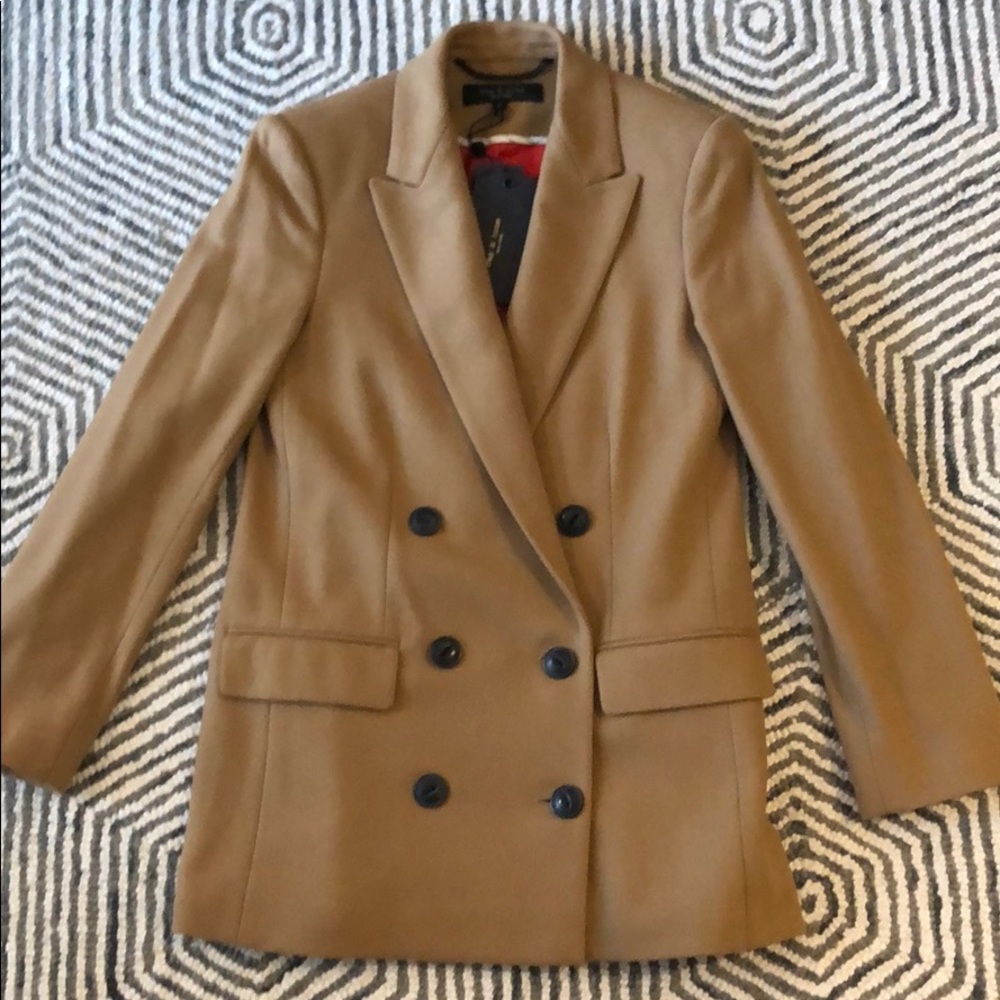 rag & bone tan Ellie blazer